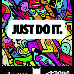استیکر ژله‌ای just do it