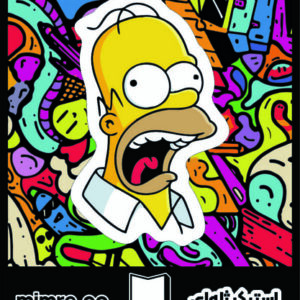 استیکر ژله‌ای simpsons 1