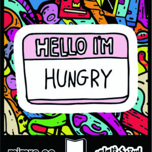 استیکر ژله‌ای hello im hungry