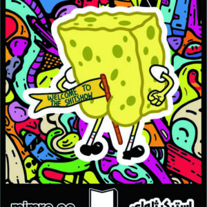 استیکر ژله‌ای spong bob2