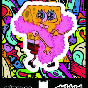 استیکر ژله‌ای spong bob 3