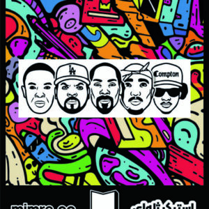 استیکر ژله‌ای hip hop 4