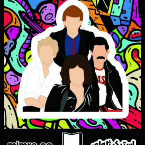 استیکر ژله‌ای music band 2