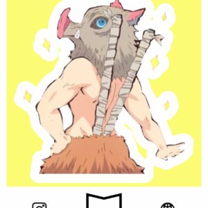 استیکر  Demon Slayer - Anime