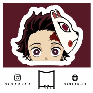 استیکر Demon Slayer - Anime