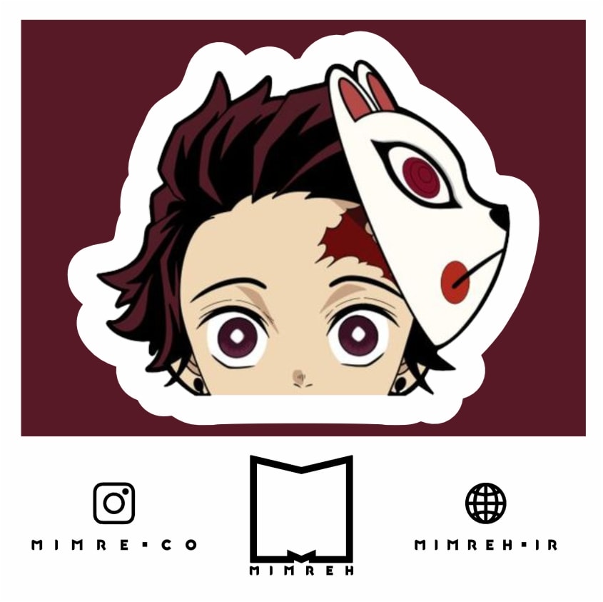 استیکر Demon Slayer - Anime