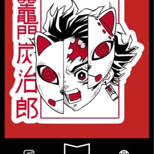 استیکر Demon Slayer - Anime