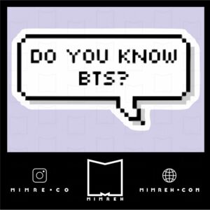 استیکر bts 3-6 kpop
