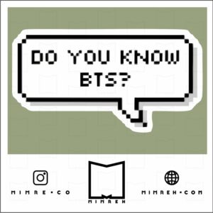 استیکر bts 6-3 kpop