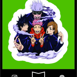 استیکر  jujutsu kaisen