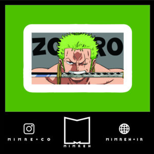 استیکر Roronoa Zoro