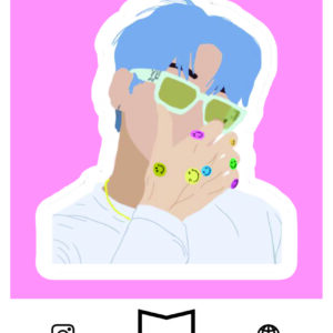 استیکر korean - anime - bts89