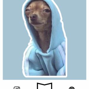 استیکر Dog Meme