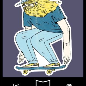 استیکر skate