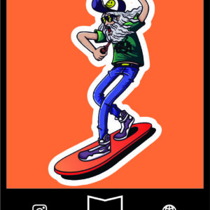 استیکر Skate