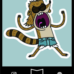 استیکر Rigby