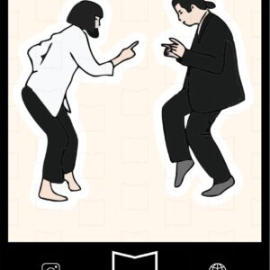 استیکر Pulp Fiction