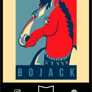 استیکر Bojack horseman