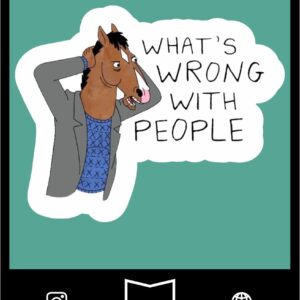 استیکر Bojack horseman