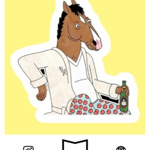 استیکر Bojack horseman
