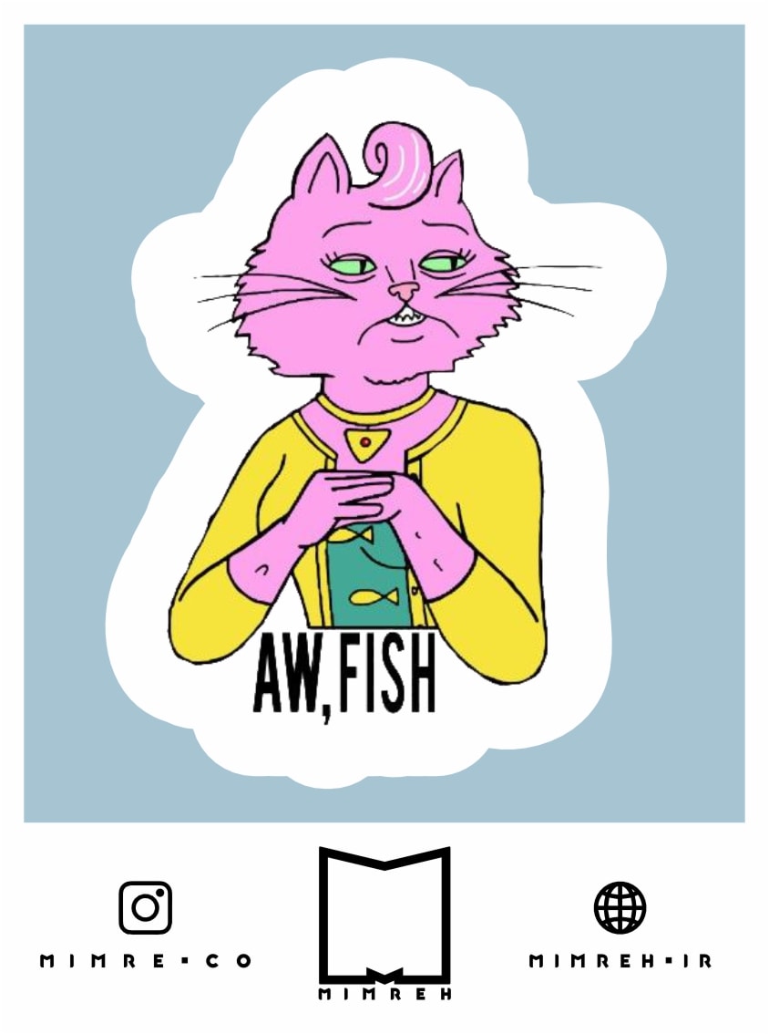 استیکر Bojack horseman (ارسال موشکی سریع)
