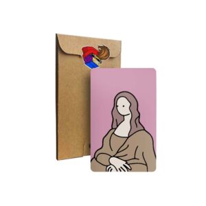 استیکر کارت mona lisa