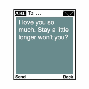 استیکر unsent socially mu38