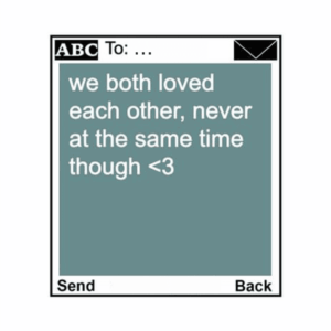 استیکر unsent socially mu54