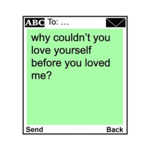 استیکر unsent socially mu59