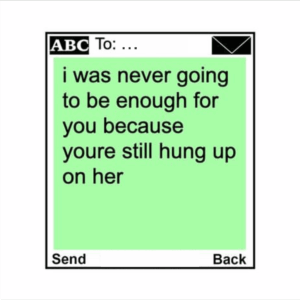 استیکر unsent socially mu61