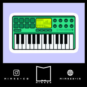 استیکر Music128