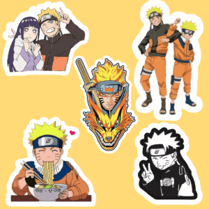 پک استیکر Anime - Naruto 5 (ارسال موشکی سریع)