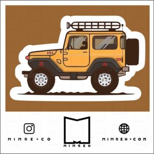 استیکر offroad adventure1-2