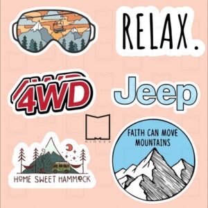 پک استیکر offroad adventure2