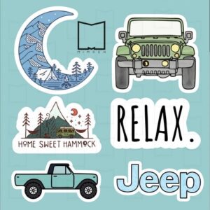 پک استیکر offroad adventure6 (ارسال موشکی سریع)