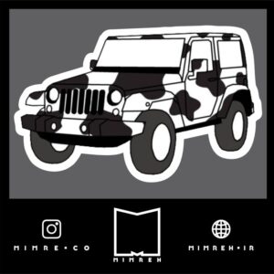 استیکر Jeep