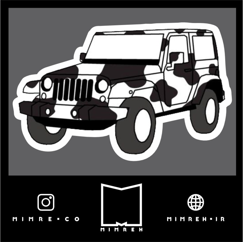 استیکر Jeep