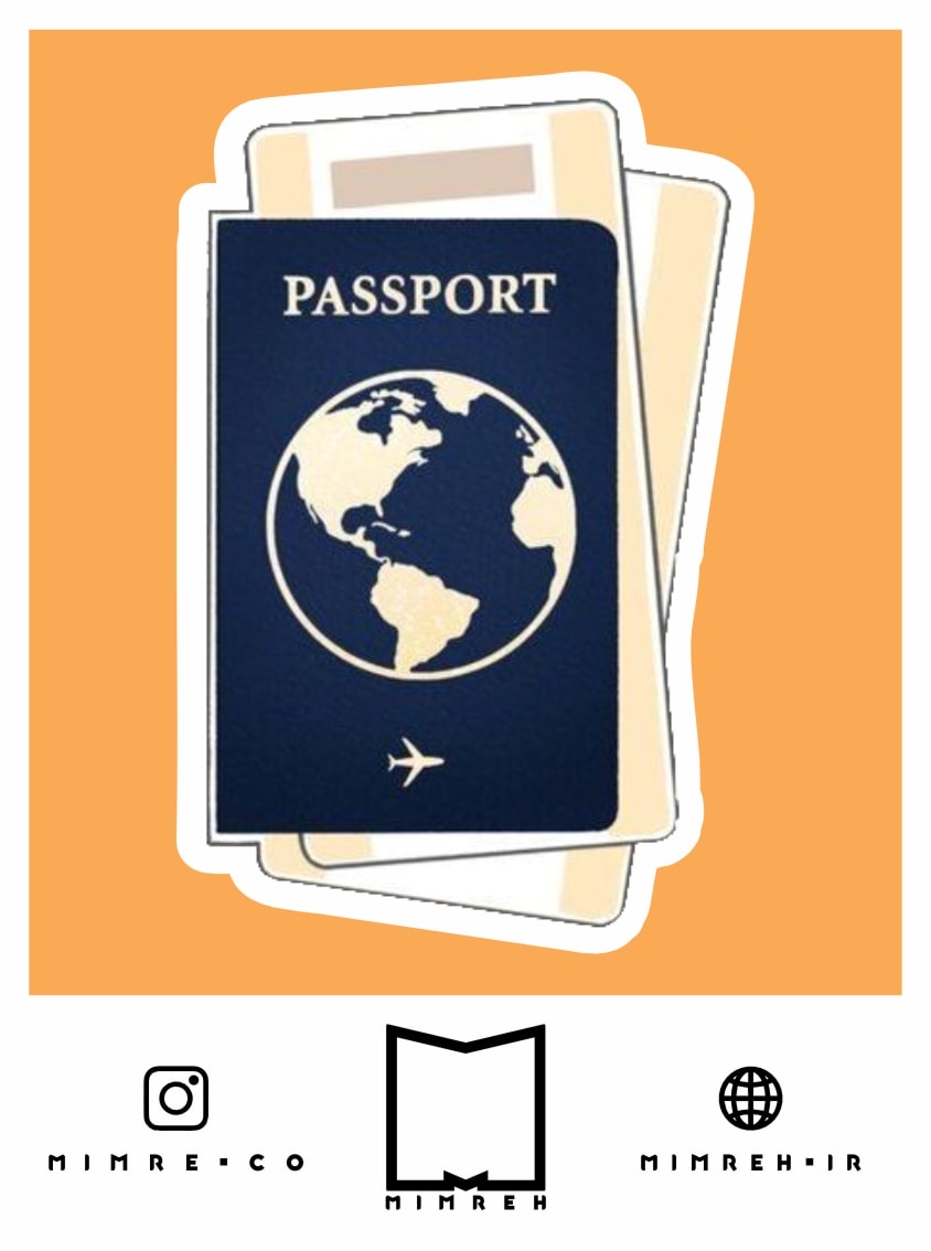 استیکر Passport