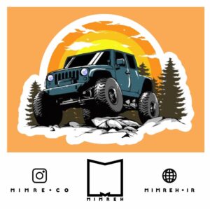 استیکر Jeep
