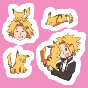 پک استیکر 2 Anime - pokemon