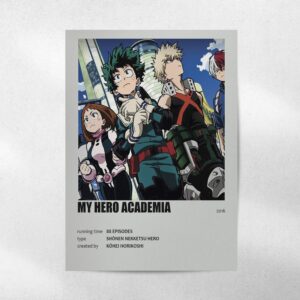 پوستر My hero academia