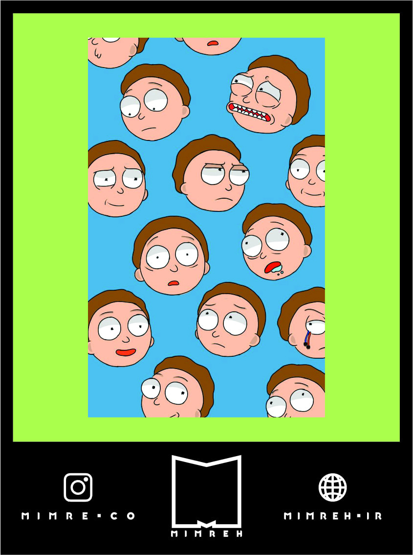 استیکر rickandmorty13