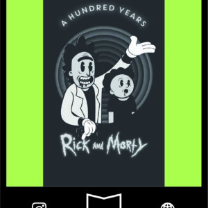 استیکر rickandmorty22