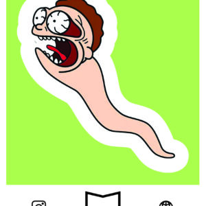 استیکر rickandmorty23