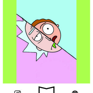 استیکر rickandmorty25