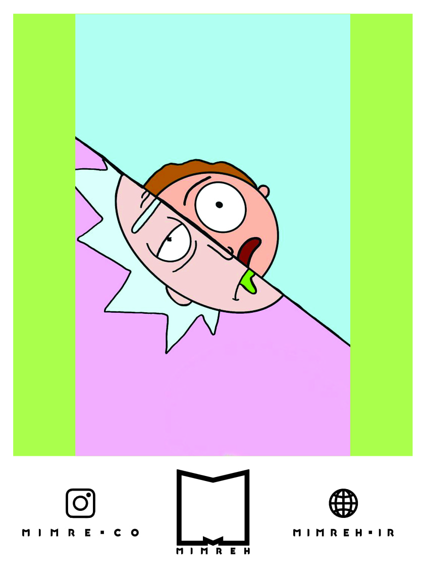 استیکر rickandmorty25