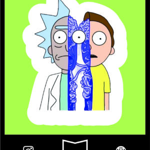 استیکر rickandmorty26