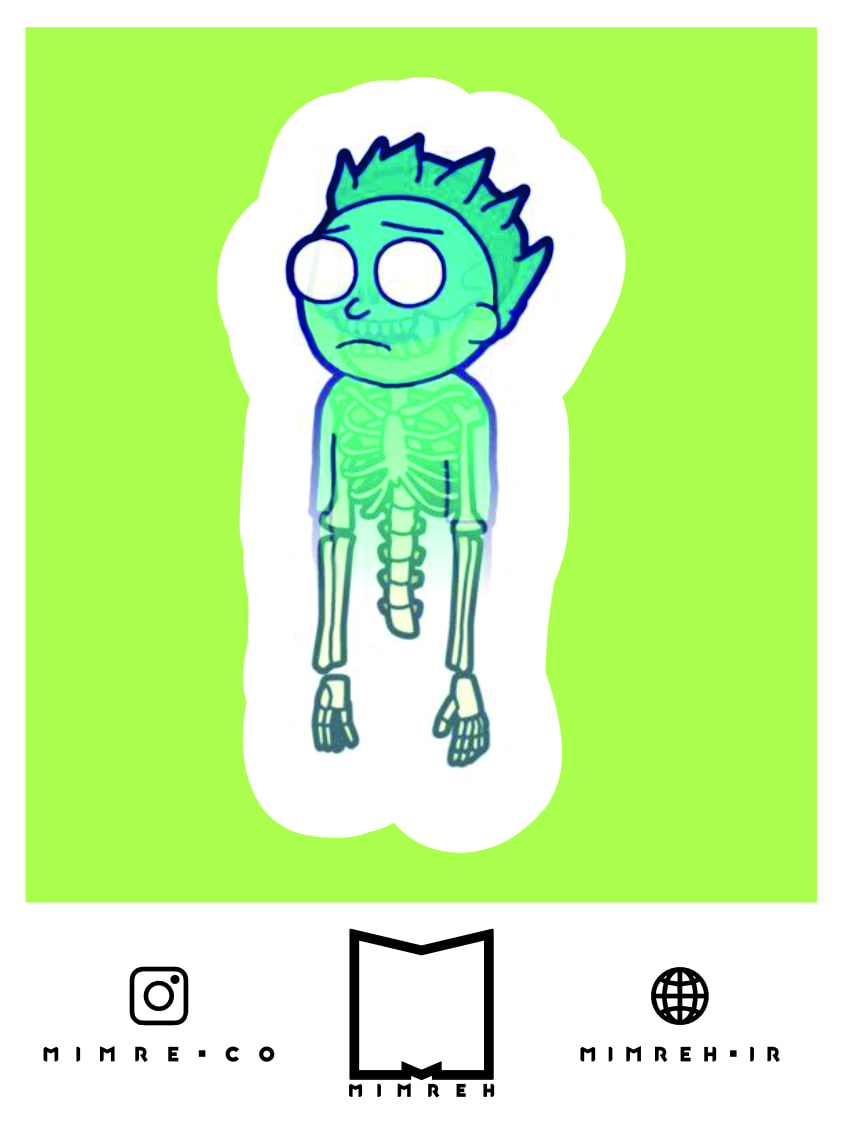 استیکر rickandmorty27