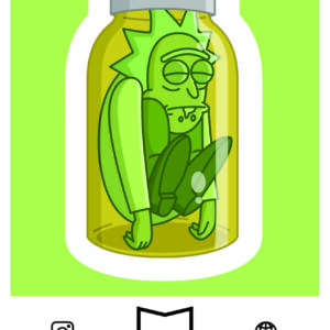 استیکر rickandmorty29