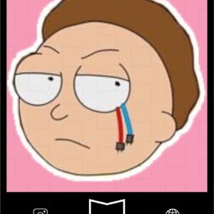 استیکر rickandmorty3-1